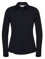 Dames blouse Poplin Russell 942F lange mouw french navy